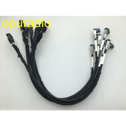 Free shipping Original LVDS cable wire video line for VW BMW Audi Mercedes car GPS Navigation audio 2pcs/lot