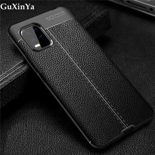 Mi 10 Lite Phone Case For Xiaomi Mi 10 Lite 5G Cover Luxury Leather ShockProof TPU Protective Case For Xiomi Mi 10 Lite 5G 6.57"