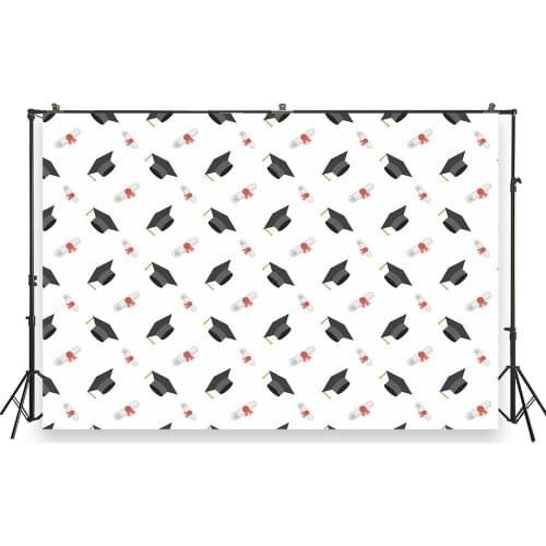 HUAYI Photo Background Newborns Graduation season School Party Photography Backdrops Custom Studio Photobooth Backdrop XT-6886