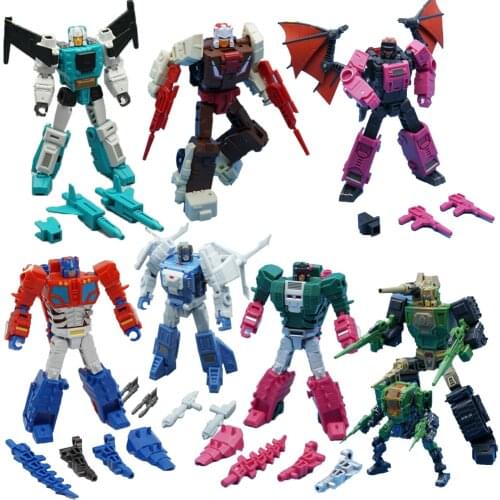 MFT Transformation VS07 VS-04 VS-05 VS05B VS-03 VS03 02 G1 Mindwipe Leader Obstinate Commander Head Warrior Shoulder Gun Figure
