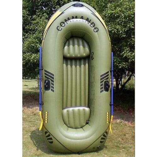 3 persons inflatable boat Outdoor fishing boat Drift boat kayaking Inflatable pool float 0.45mm PVC Thickened Water-skiing boat