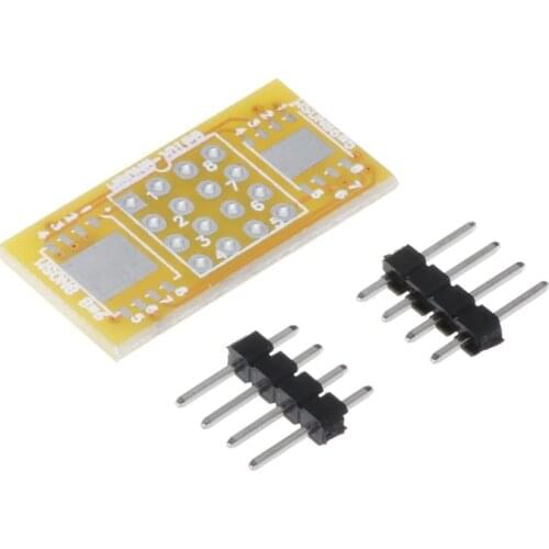 New 1pc 2 WSON8 To DIP8 Programmer Adapter Board QFN8/DFN8 To DIP8 & WSON8/MLF8 To DIP8 Socket