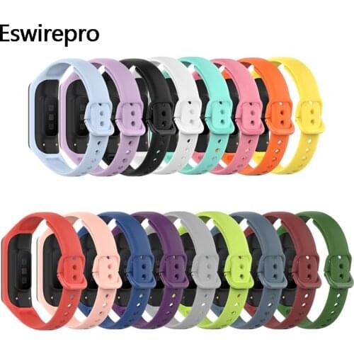 Straps For Samsung Galaxy Fit 2 SM-R220 Watch Soft Silicone Sports Bracelet Replacement For Samsung Galaxy Fit2 ремешок