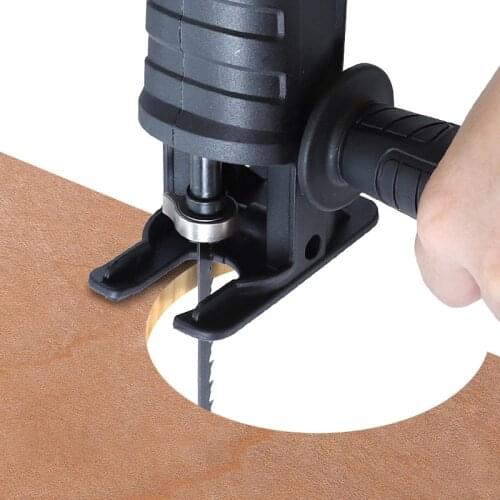 Portable Electric Drill Modified Cordless Reciprocating Saw Adapter Power Tool Metal Wood PVC Cutting Machine Attachment Adapter