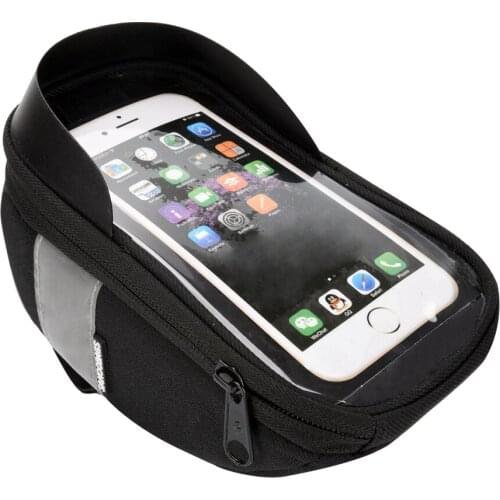 Roswheel Sahoo 112003 Cycling Bicycle Bike Head Tube Handlebar Cell Mobile Phone Bag Case Holder Case Pannier For 6.5in Phone