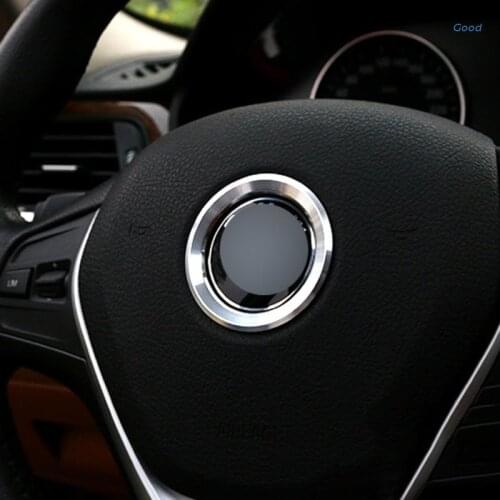 Car Steering Wheel Decoration Circle Cover Sticker for bmw X1 E60 E36 E39 E46 E30