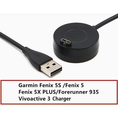 USB Replacement Wireless Charger Cradle Charging Dock Cable For Garmin Fenix 6 6S 6X Pro /5 5S 5X Plus Smart Watch Power Adapter