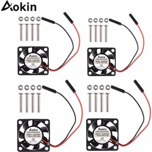 For Raspberry Pi Fan Small Computer Fan For Raspberry Pi Cooling Fan 30x30x7mm Brushless CPU Cooling Fan For Raspberry Pi 3 B