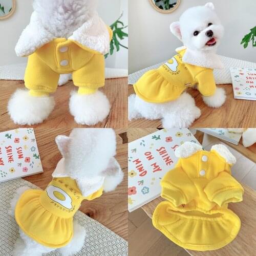 Winter Dog Coat Jacket Berber Fleece Warm Dog Clothes Chihuahua Yorkshire Puppy Pomeranian Bichon Poodle Schnauzer Pet Clothing