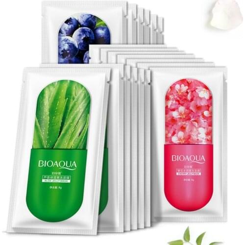 10 Pcs/Lot NEW Skin Care Plant Facial Mask Moisturizing Oil Control Blackhead Remover Wrapped Mask Face Mask Face Care HOT