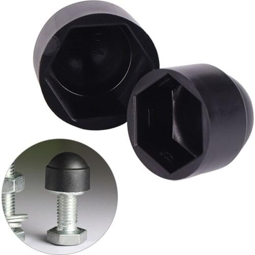 10pcs M4 M5 M6 M12 Nut Protective Cap Exposed Hexagon Plastic PE Nut Bolt Tool Screw Decorative Cap