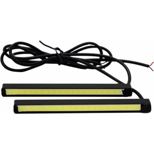 2Pcs/set 10CM COB DRL LED Daytime Running Light Auto Lamp External Lights For Universal Car Waterproof Day Light Car Styling