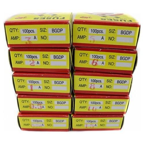 5*20mm Glass Fuse 3A 250V Fast Fuse 5*20 F3A 3000MA 250V