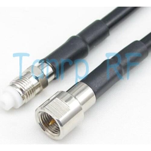 Free Shipping! 3FEET 1M Pigtail coaxial jumper cable RG58 extension cable 100CM FME male plug to FME female jack RF connector