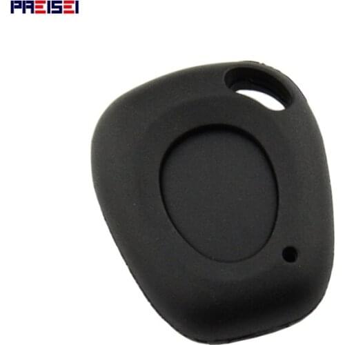 PREISEI 10pieces/lot No Logo Car Remote Keyless Covers Fob For Renault Espace Clio Key No Blade