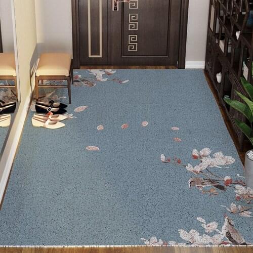 Chinese Style Hallway Door Mat Carpet Living Room Mat Kitchen Mat Bath Mat Entrance Doormat Custom Mat Carpet PVC Anti-slip Mat