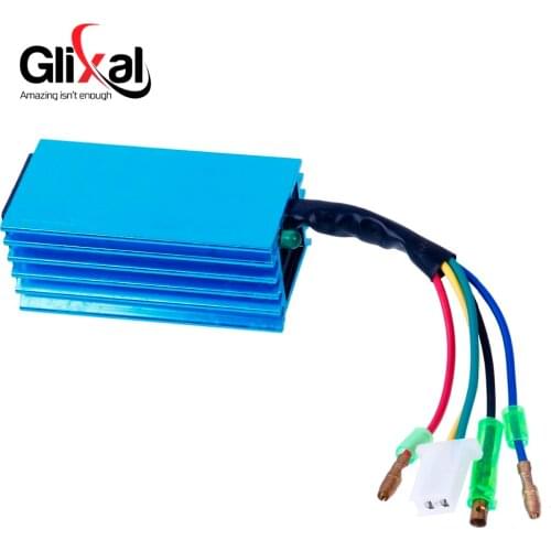 Glixal Jog 50cc 72cc MINARELLI 2-stroke Engine Scooter Moped High Performance AC Racing CDI Box (No Rev Limit)