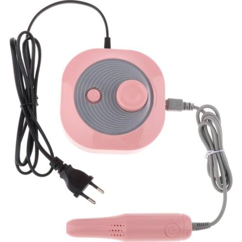 Electric Nail Drill File Machine Kit Nail Polisher Drill Bits Sanding Bands