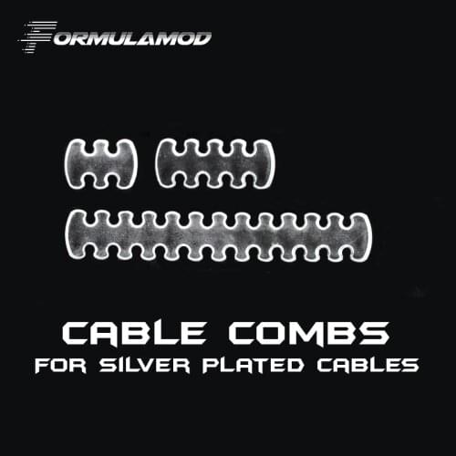 FormulaMod Fm-DYXJ, Transparent Acrylic Cable Combs, For Silver Plated Cables, 24Pin/8Pin/4Pin Cables Combs
