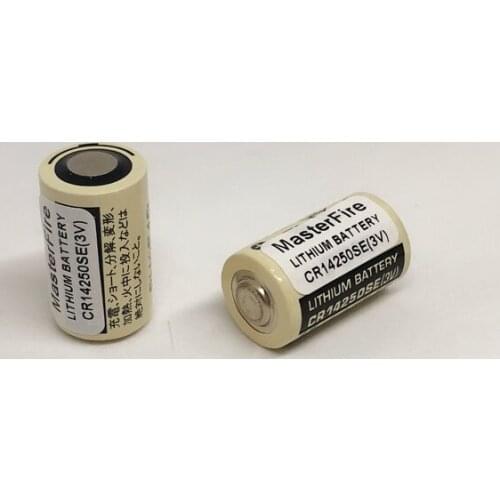 MasterFire 2pcs/lot New Original Battery For FDK CR14250SE(3V) CR14250SE CR14250 3V PLC Industrial Lithium Batteries