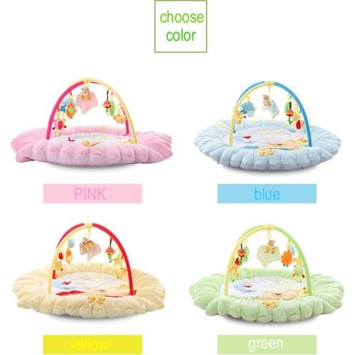 Soft Baby Play Mats Toys Baby Carpet Home for Kids Educational Fitness Rack Music Big Creep Pad