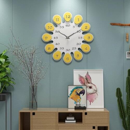 Creative style special-shaped personality clock wall hanging home bedroom simple living room decoration wall clock