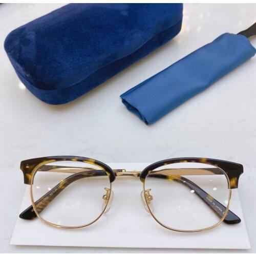 NEW 2021 Women Men Prescription Optical Brand Box G0590 Vintage Half Glasses Fram
