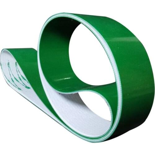 1800*60*3mm Green PVC Flat Belt Light Assembly Line Industrial Belt Conveyor Flat Belt Conveyor Climbing Belt