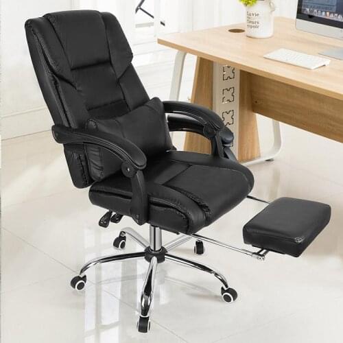 Adjustable Office Chair Leather Office Lying Armchair Internet Gaming Chair Swivel Lifting Office Chair Home Furniture Chair