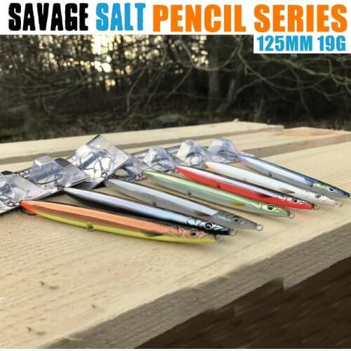 Savage Gear 3D Sandeel Pencil 125mm 19g Loud Rattle High Quality Lure