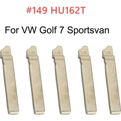 Replacement flip Key Blade HU162T For V W Volswagen Golf 7 Sportsvan Auto New #149 folding car key