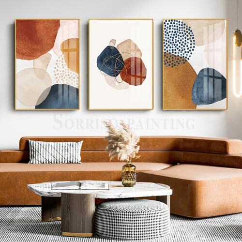 Sorriso Wall Watercolor Paintings