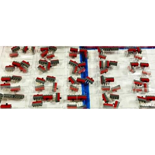 SS-12SDP2 slide switch 3 feet 2 file toggle switch 0.1A28V