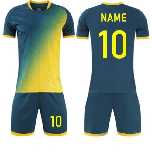 Kids Adult Soccer Jersey Women Men Set Survetement Football Children Kit Short Football Training Suit Running Exercise Uniforms