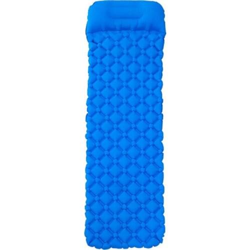 Outdoor Camping Ultralight Air Mattress Inflatable Sleeping Mat Outdoor Mat Furniture Bed With Pillow For Hiking Trekking