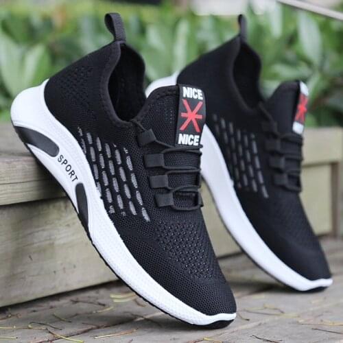2020 new summer mens shoes heightening shoes casual sports shoes breathable mesh shoes deodorant wear-resistant running shoes