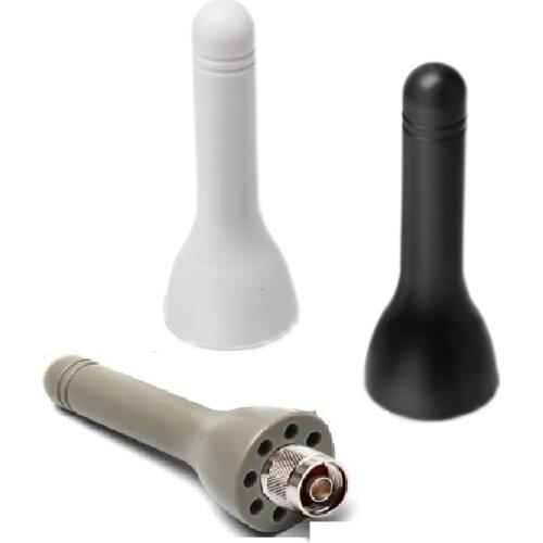 LTE 4G external antenna cabinet Outdoor antenna 5DBI waterproof and 4G mushroom antenna white N mal interface