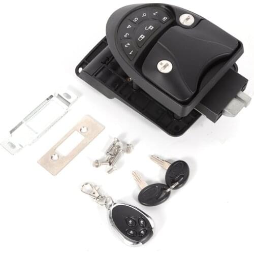 Camper Trailer Keyless RV Entry Door Caravan Lock Keyless Entry Door Caravan Lock Latch Handle Knob Deadbolt Camper RV Trailer