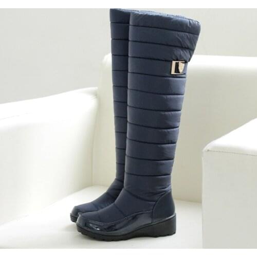 2017 Snow Boots Style Thigh High Women Woman Femininas Boots Botas Masculina Zapatos Botines Mujer Chaussure Femme Shoes Hx-53