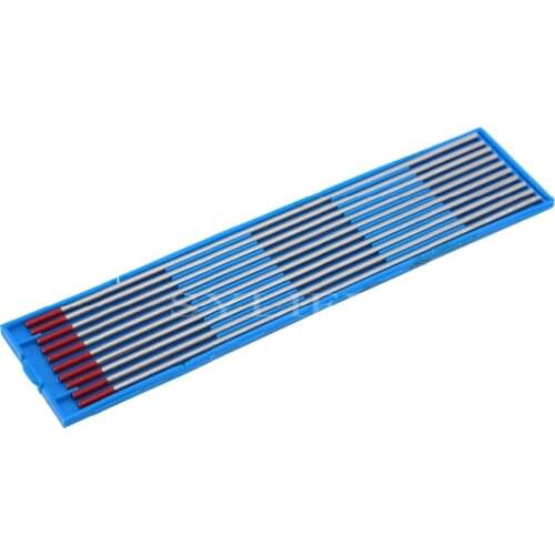 10pcs 2% Thoriared WT20 TIG Tungsten Electrode 2.0 x 150mm Red Metalworking