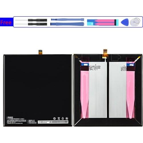 6600mAh BM60 BM61 BM62 BN60 Battery For Xiaomi miPad 1 2 3 4 miPad MEC91 Bateria mi Tab 1 2 3 4 +Tracking Number