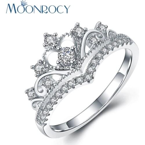 Помолвочные кольца MOONROCY China At AliExpress