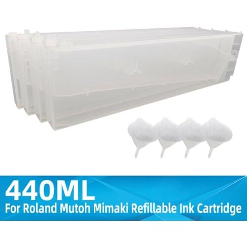 NEW 440ml CISS bulk ink system cartridge for Roland Mutoh Mimaki refillable ink cartridge