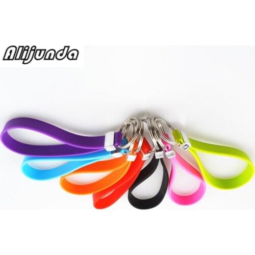 New silicone key long wristband bracelet key spoon portable key chain for Lexus ES250 RX350 330 ES240 GS460 CT200H CT DS LX LS I