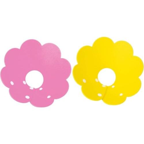 Flower Shaped Cat Recovery Collar Elizabethan Collar Wound Healing Protective Cone for Kitten Puppy