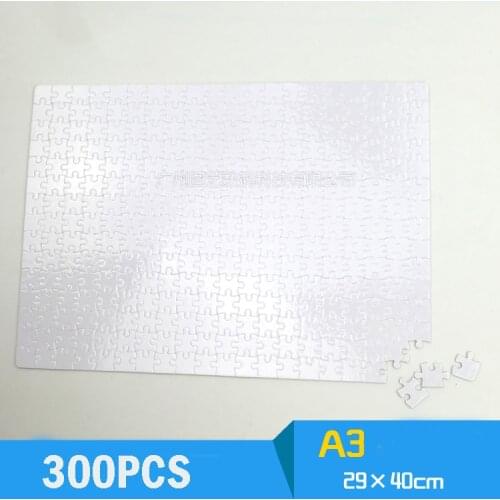 10pcs Jigsaw Puzzles A3 Sublimation Blanks Puzzles DIY Gift Heat Transfer Printing Craft Sublimation Blank Puzzles