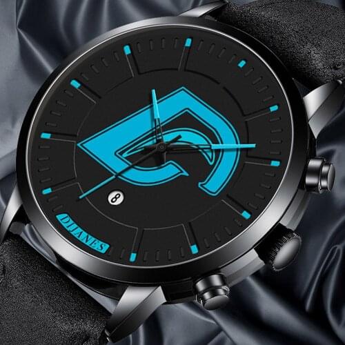 Pinotis Men's Watch With Leather Strap