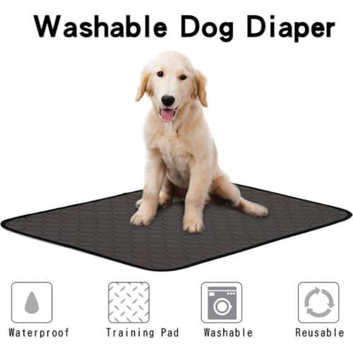 Reusable Dog Diaper Waterproof Pet Urine Mat Urine Water Absorbent Mat for Dog Cats Sleeping Bed Blanket Puppy Training Pads