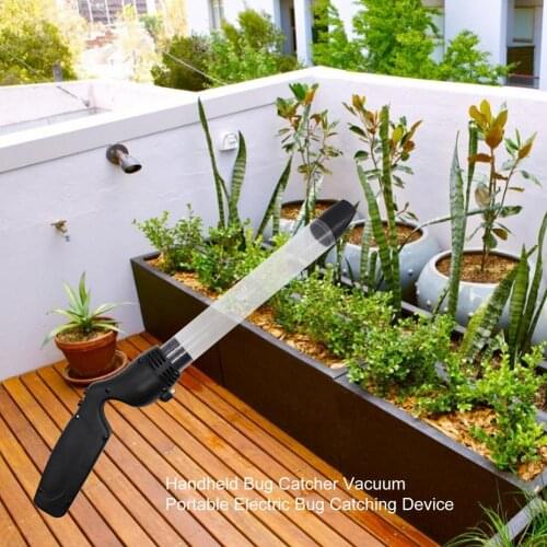 Portable Handheld Insect Sucker Vacuum Catcher Fly Bugs Buster Spiders Suction Trap Catcher Home Pests Insect Trap Repellents