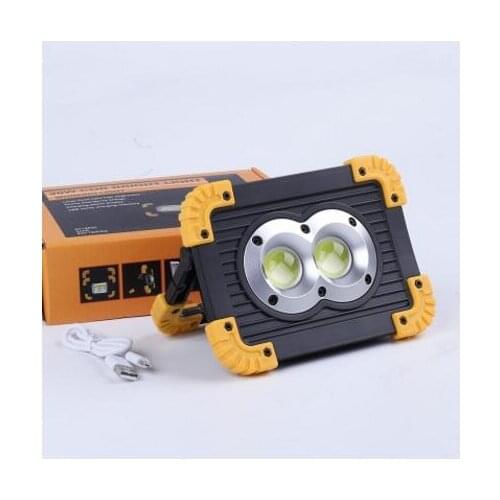 20W COB LED Work Light Portable Waterproof Work Light With USB Port To Charge Mobile Devices For Outdoor